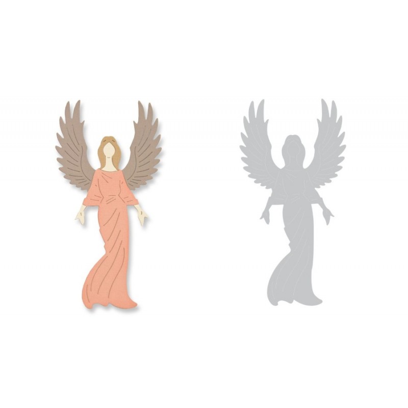 Thinlits Die - Graceful Angel Sizzix - Big Shot - 1