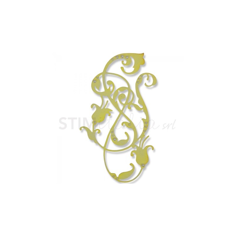 Thinlits Die Exquisite Flourish by Pete Hughes Sizzix - Big Shot - 1