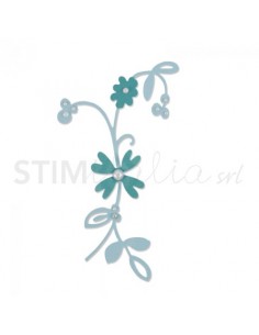 Thinlits Die Set 2PK Enchanting Blossom by Emily Atherton Sizzix - Big Shot - 1