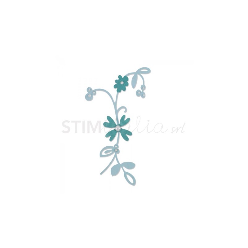 Thinlits Die Set 2PK Enchanting Blossom by Emily Atherton Sizzix - Big Shot - 1