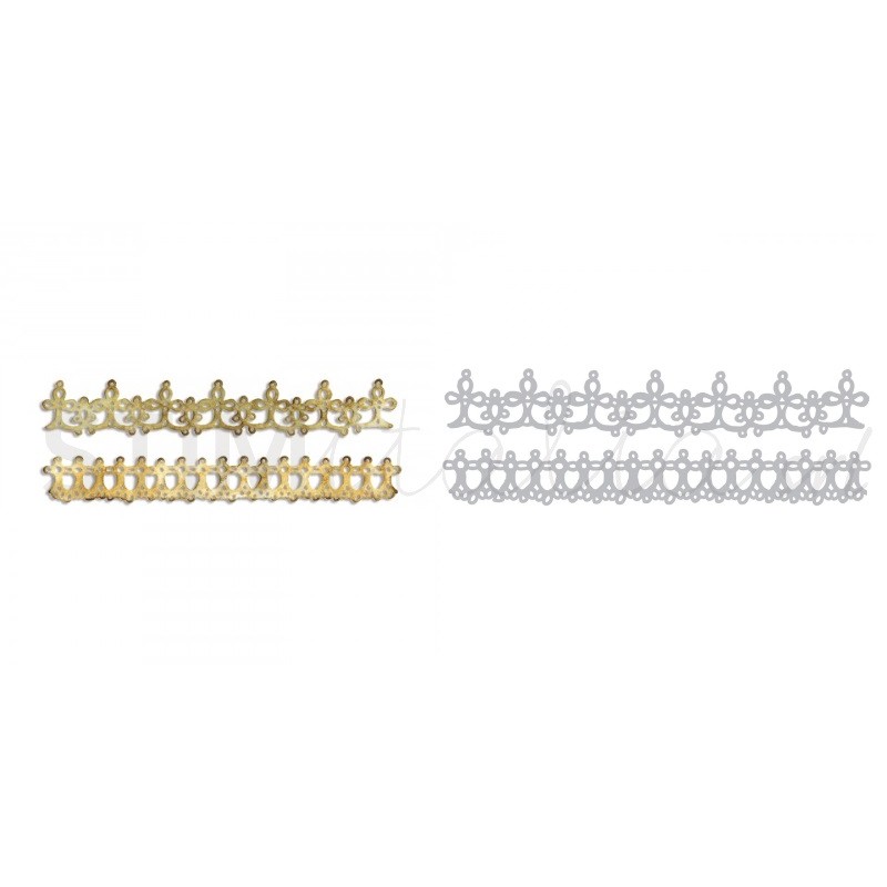 Thinlits Die Set 2PK Lace by Tim Holtz Sizzix - Big Shot - 1