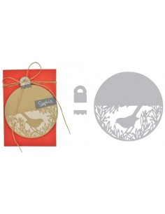Thinlits Die Set 3PK - Festive Bird by Sophie Guilar Sizzix - Big Shot - 1