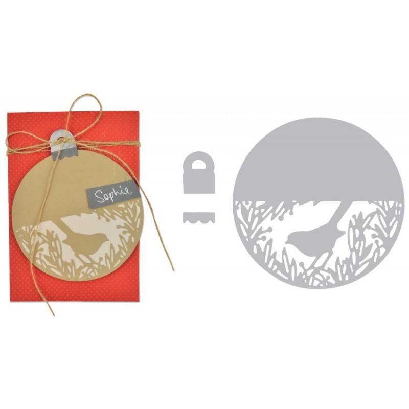 Thinlits Die Set 3PK - Festive Bird by Sophie Guilar Sizzix - Big Shot - 1