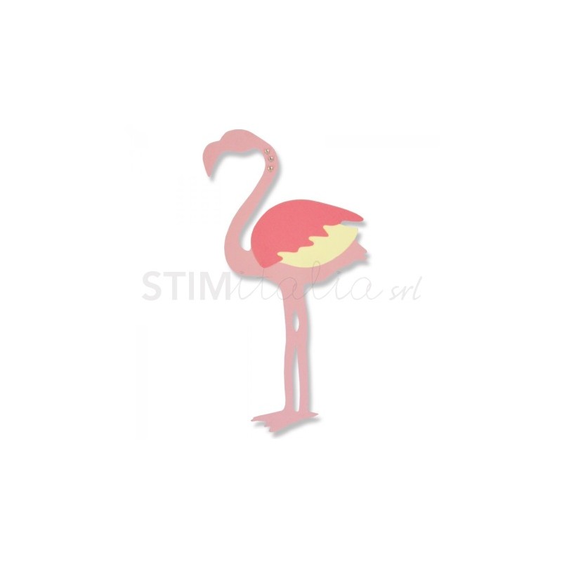 Thinlits Die Set 3PK Funky Flamingo by Sophie Guilar Sizzix - Big Shot - 1