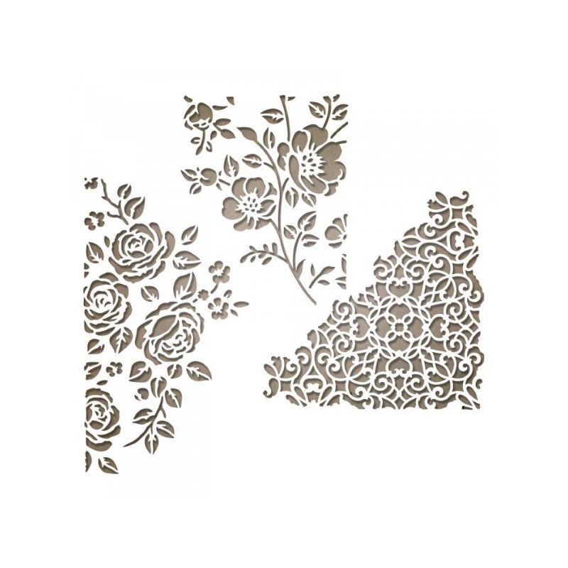 Thinlits Die Set 3PK Sentiments by Pete Hughes Sizzix - Big Shot - 1