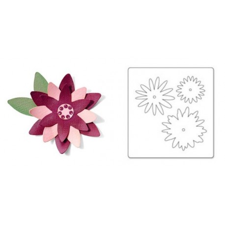 Bigz Die - Flower Layers 6 by Basic Grey Ellison - 1