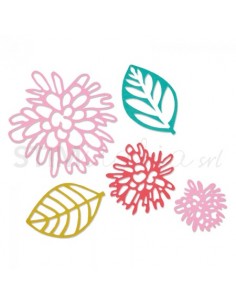 Thinlits Die Set 5PK Olivia by Prima Marketing Inc. Sizzix - Big Shot - 1