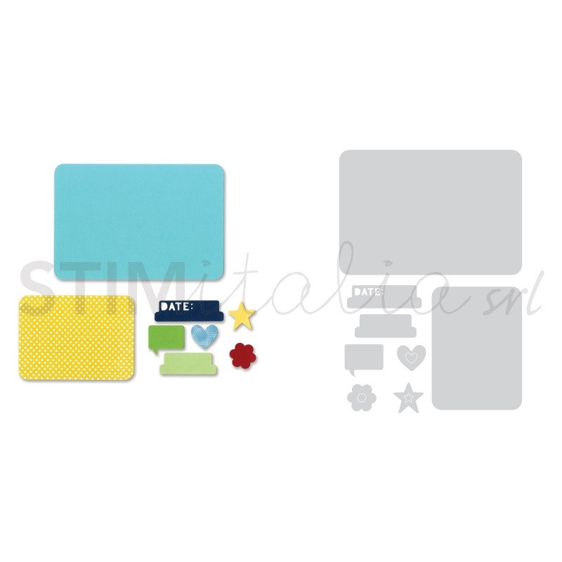 Thinlits Die Set 8PK - Basics by Rachael Bright Sizzix - Big Shot - 1