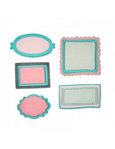 Thinlits Die Set 9PK Layering Frames Sizzix - Big Shot - 1