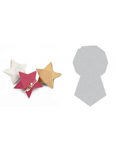 Thinlits Plus Die - Star Box Sizzix - Big Shot - 1