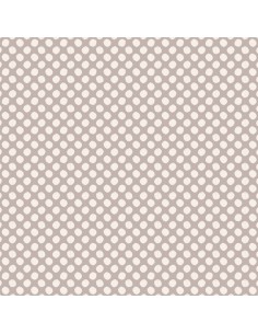 Tilda Tessuto 110 Classic Dots, Pois fondo Grigio Tilda Fabrics - 1