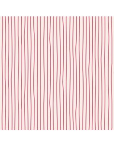 Tilda Tessuto 110 Classic Pen Stripe, Piccole Righe Rosa Tilda Fabrics - 1