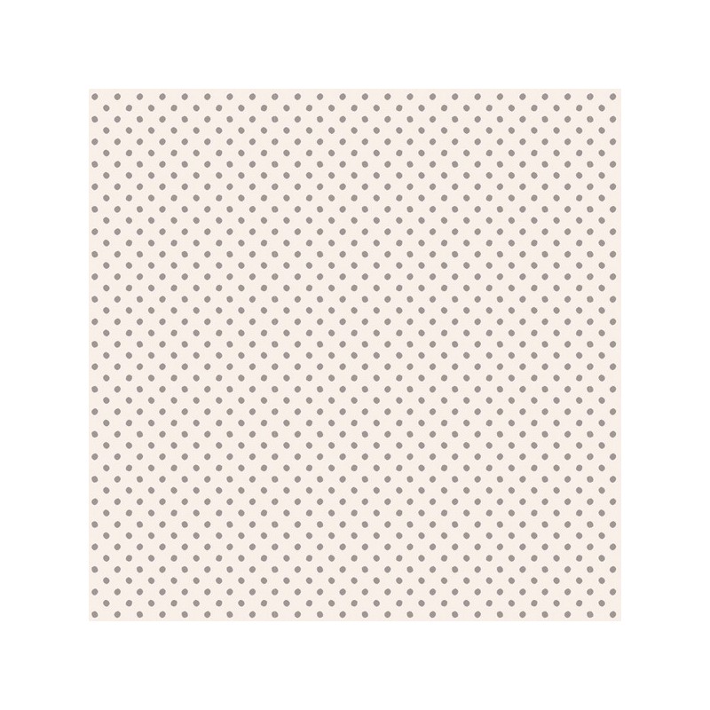 Tilda Tessuto 110 Classic Tiny Dots, Piccoli Pois Grigio Tilda Fabrics - 1