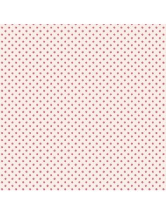 Tilda Tessuto 110 Classic Tiny Dots, Piccoli Pois Rosa Tilda Fabrics - 1