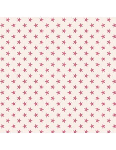 Tilda Tessuto 110 Classic Tiny Star, Piccole Stelle Rosa Tilda Fabrics - 1