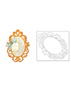 Bigz Die - Frame, Scrollwork by Rachael Bright Ellison - 1