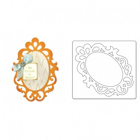 Bigz Die - Frame, Scrollwork by Rachael Bright Ellison - 1