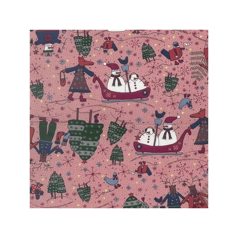 Winter Playground by Lynette Anderson - 31908-20 Lecien - 1