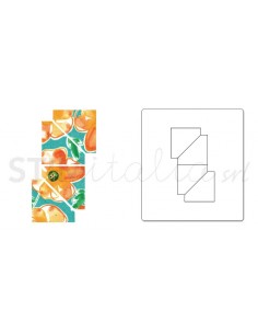 Bigz Die Half-Square Triangles, 1" Finished Square Sizzix - Big Shot - 1