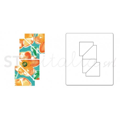 Bigz Die Half-Square Triangles, 1" Finished Square Sizzix - Big Shot - 1