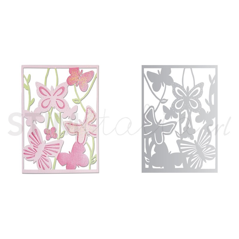 Thinlits Die Spring Garden by Craft Asylum Sizzix - Big Shot - 1