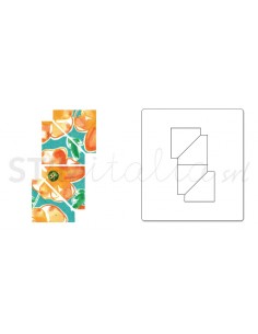 Bigz Die Half-Square Triangles, 1" Finished Square Sizzix - Big Shot - 1 2