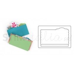 Bigz L Die - Photo Box Folder by Where Women Create ** replaced by 660018** Sizzix - Big Shot - 1 2