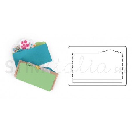 Bigz L Die - Photo Box Folder by Where Women Create ** replaced by 660018** Sizzix - Big Shot - 2