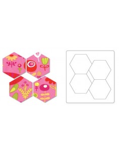 Bigz Die - Hexagons, 1 1/4" Sides Ellison - 1