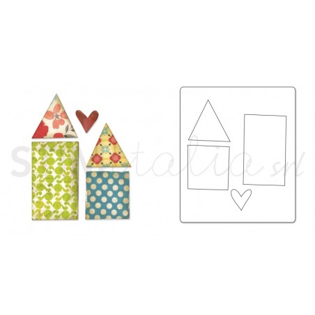Originals Die Houses by Stephanie Ackerman Sizzix - Big Shot - 2