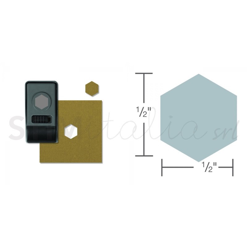 Paper Punch Hexagon, Small Sizzix - Big Shot - 1