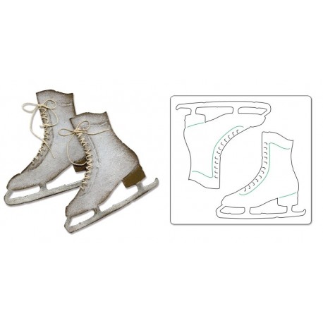 Bigz Die - Ice Skates by Tim Holtz Ellison - 1