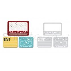 Thinlits Die Set 3PK - Smile for the Camera by Rachael Bright Sizzix - Big Shot - 1 2