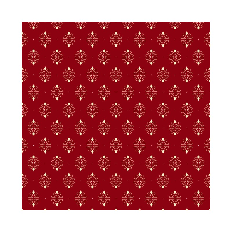 Past & Present - Damask - Ruby Red Ellie's Quiltplace Textiles - 1