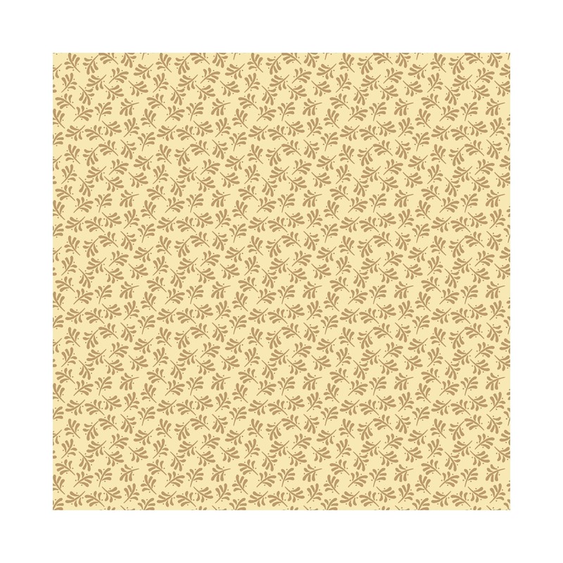 Remembering Tomorrow - Funky Fern - Ecru Ellie's Quiltplace Textiles - 1