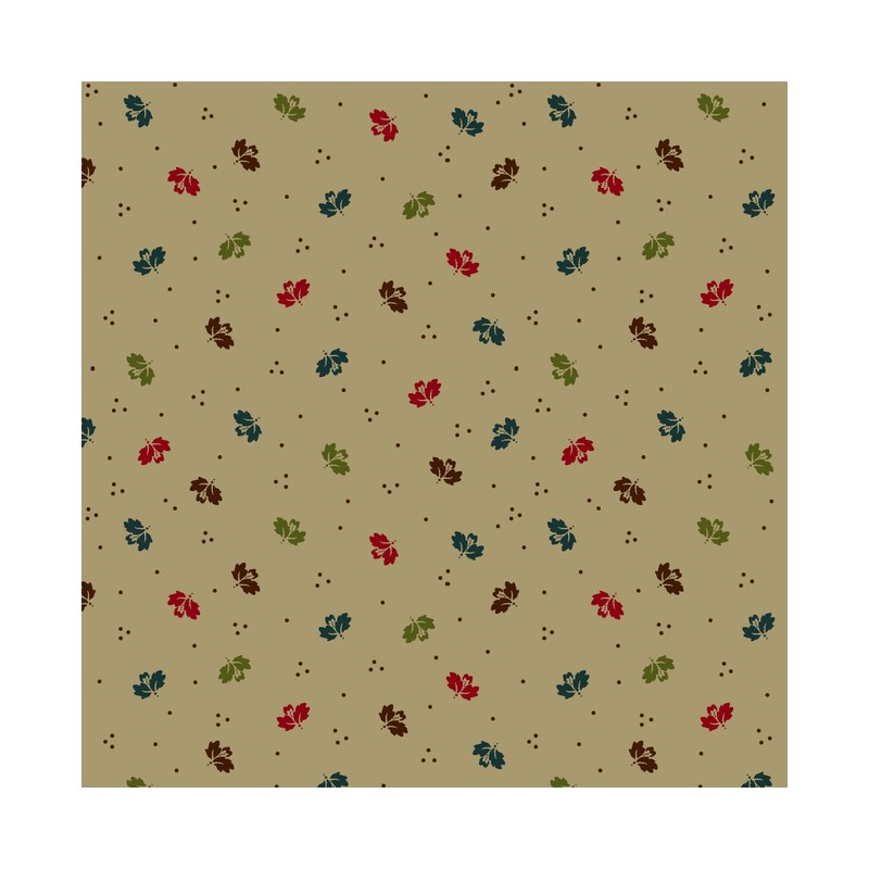 Remembering Tomorrow - Happy Harvest - Colonial Green Ellie's Quiltplace Textiles - 1