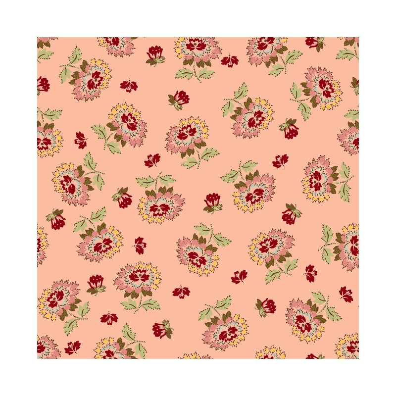 Remembering Tomorrow - Wild Roses - Frosted Pink Ellie's Quiltplace Textiles - 1