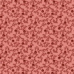 Contemporary Classics - Blackberry Hedge - Coral Pink Ellie's Quiltplace Textiles - 1