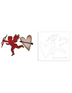 Bigz Die - Love Stuck by Tim Holtz Ellison - 1