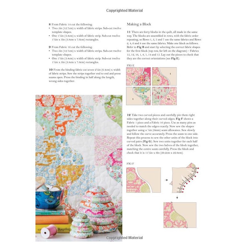Tilda Sewing by Heart, For the love of fabrics by Tone Finnanger David & Charles - 4
