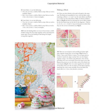 Tilda Sewing by Heart, For the love of fabrics by Tone Finnanger David & Charles - 4