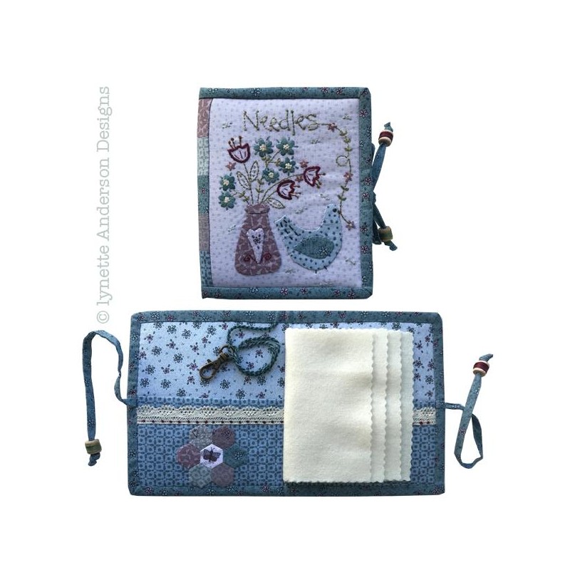 Grandma's Needlecase - Custodia per Aghi con Chiusura a Libretto Lynette Anderson Designs - 1