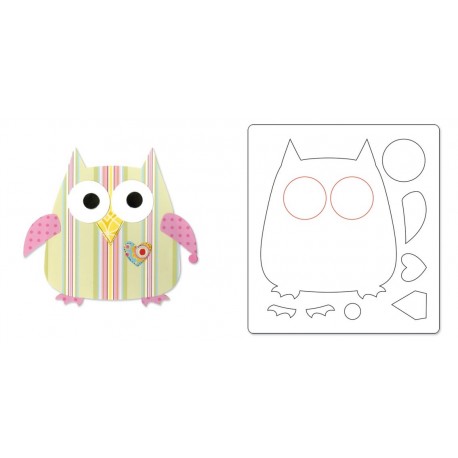Bigz Die - Owl 2 by Dena Designs Ellison - 1