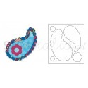 Bigz Die Paisley Daisy by Nel Whatmore Sizzix - Big Shot - 1