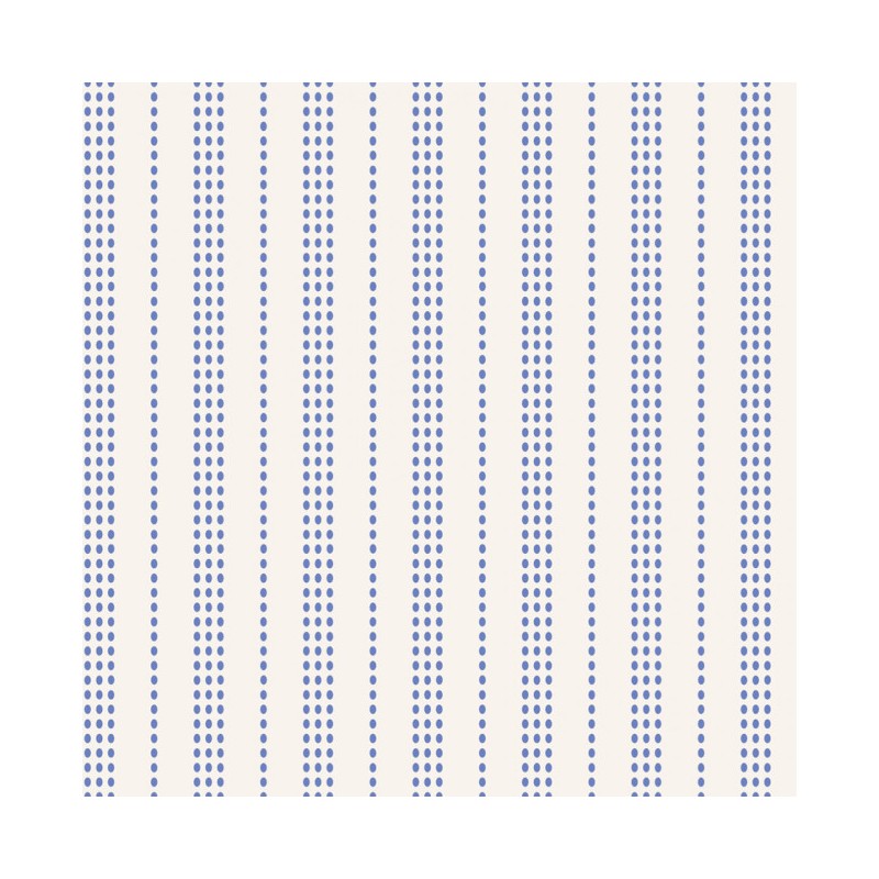 Tilda 110 Tea Towel Basics Cookie Stripes Blue Tilda Fabrics - 1