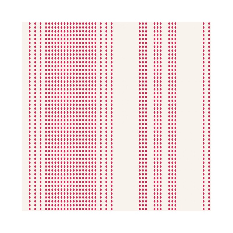 Tilda 110 Tea Towel Basics Shortcake Stripes Red Tilda Fabrics - 1