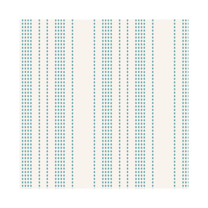 Tilda 110 Tea Towel Basics Spungecake Stripes Teal Tilda Fabrics - 1