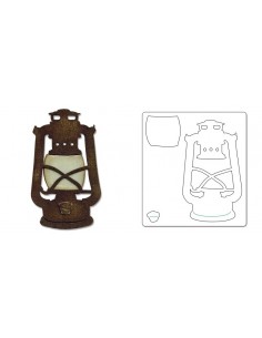 Bigz Die - Rustic Lantern by Tim Holtz Ellison - 1