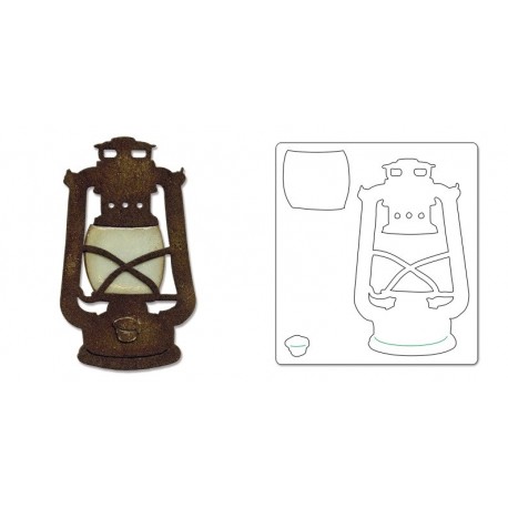 Bigz Die - Rustic Lantern by Tim Holtz Ellison - 1