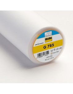 Interfodera In Tessuto Termo G 785 - Molto Sottile e Morbida - Bianco h90 cm Vlieseline-Freudenberg - 1